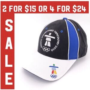 🔴 Olympic Winter Games Vancouver 2010 hat